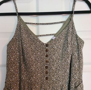 Leopard Print Romper